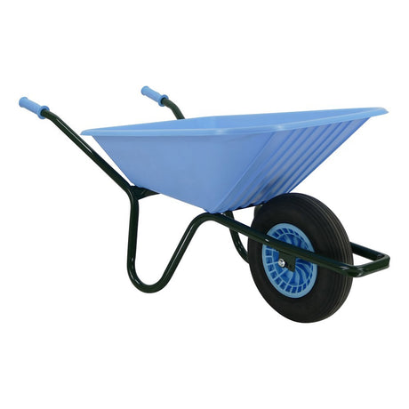 Carretilla de jardín Fort Products 515 90 azul bebé 2 capas