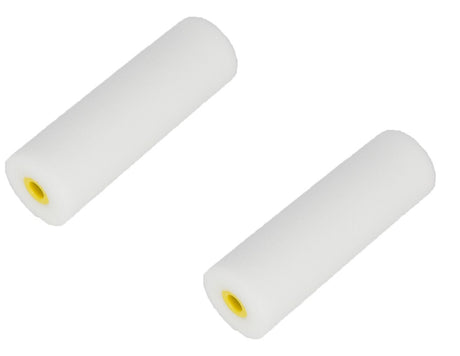 Productos rodillo de pintura rodillo de espuma super fino blanco 11cm a 2 uds recto