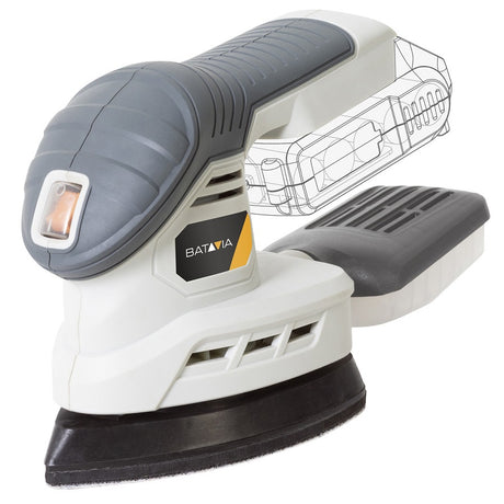 Productos Batavia maxxpack batería de 18v cuerpo lijadora múltiple