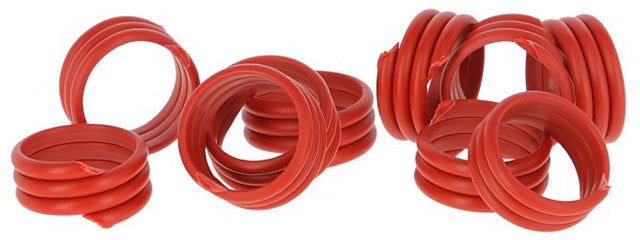 anillos de pollo 16mm rojo 20 piezas