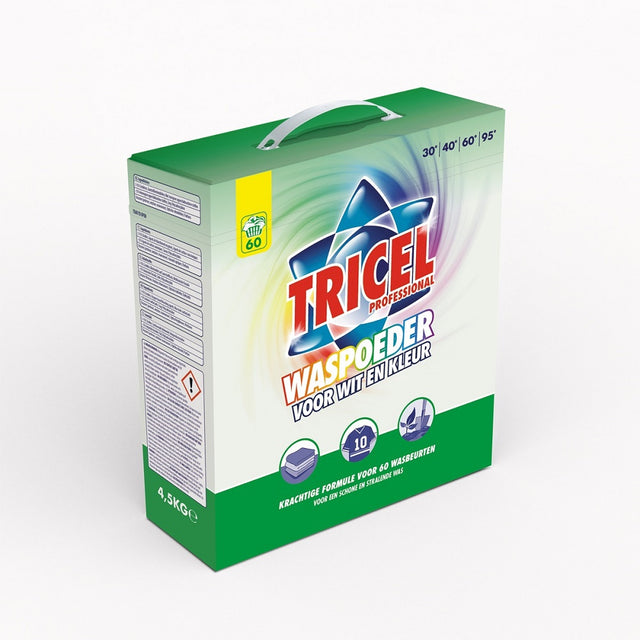 Productos tricel detergente en polvo para color blanco 4 5kg
