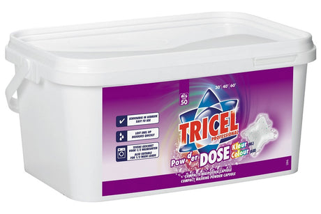 Tricel productos prof pow d er dosis color cubo 1 3kg 100x13gr