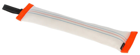 Chupete de entrenamiento con lazo blanco naranja 50 x 10 cm