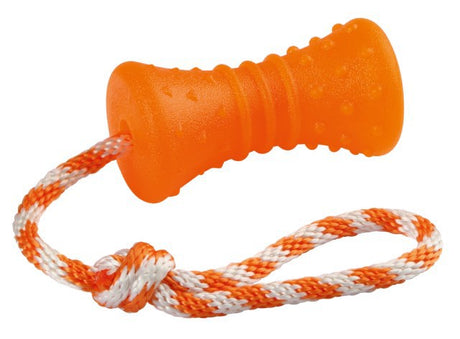 Productos hueso sobre cuerda 30cm toyfastic naranja 12 5x 7cm