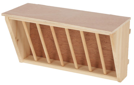 Kerbl Products estante para heno con tabla de asiento 37 x 17 x 20 cm