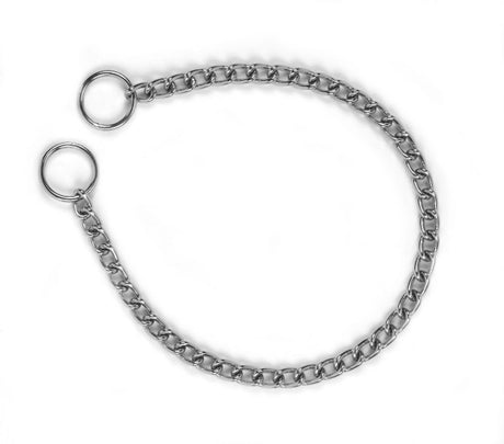 Productos collar cadena deslizante perro individual 4 mm 60 cm cromado