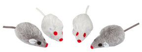 Productos ratón gris blanco 5cm 4 piezas
