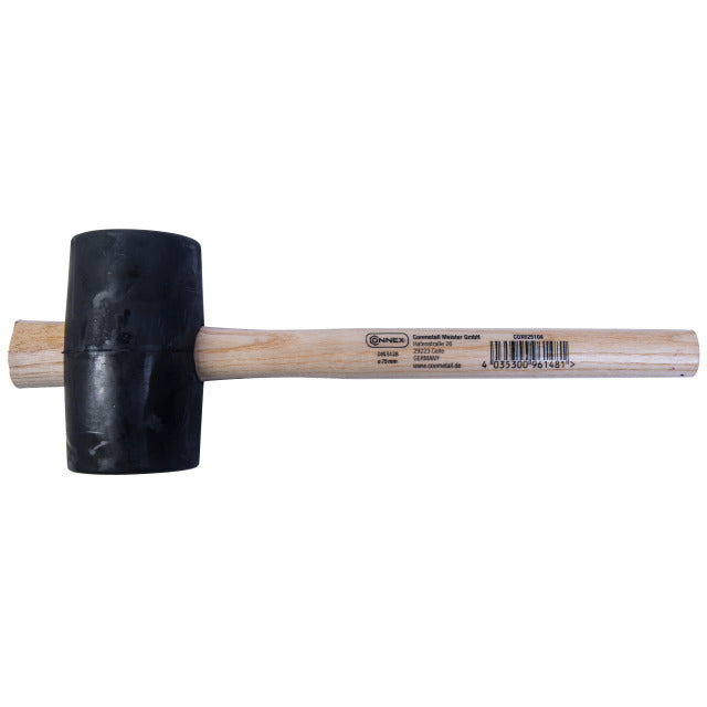 Productos Connex martillo de goma 54mm con mango de madera