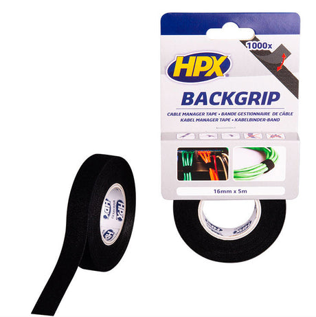 Productos hpx empuñadura trasera negra 16mm x 5m