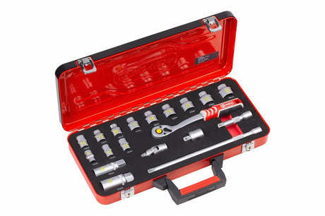 Productos Connex juego de llaves de vaso profi 3 8 19 piezas