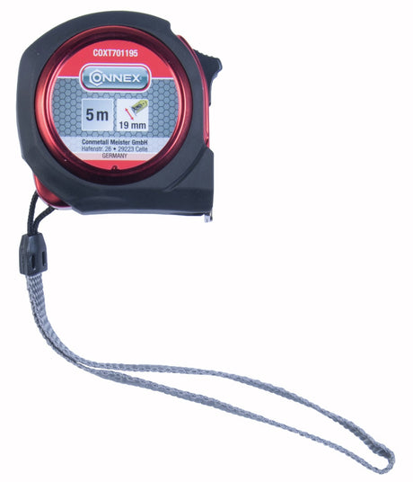 Cinta métrica connex 5m abs 19mm calibración euro - coxt701195