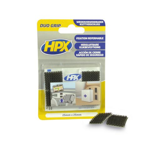 Almohadillas para correa de clic de agarre dúo de productos Hpx 25 mm x 25 mm