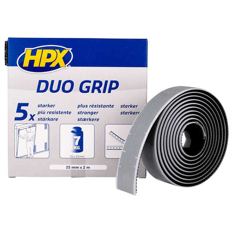 Productos hpx duo grip click cinta negra 25mm x 2m
