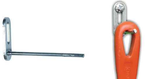 Productos Connex gancho simple recto 46x80x4mm