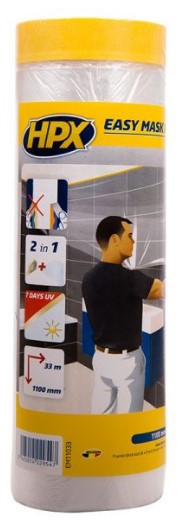Productos Hpx cinta de máscara fácil lámina de línea fina 1100 mm x 33 m