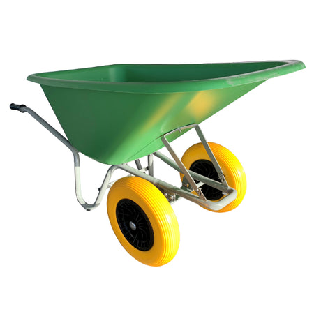 Altrad productos carretilla Forza 165L contenedor HDPE verde 2 ruedas NML