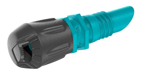 Aspersor con sistema de microgoteo Gardena 90° (negro turquesa, 5 piezas)