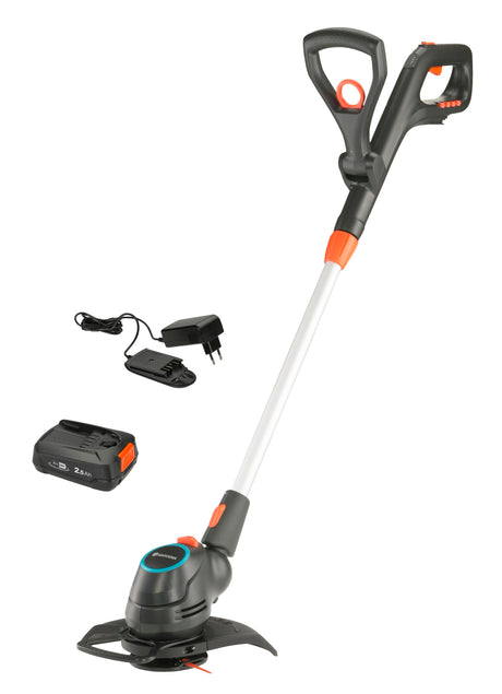 Set cortabordes gardena comfortcut 23 18v p4a (gris naranja, 14701-20, batería incluida)