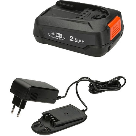 Productos gardena set iniciación p4a qcplus2x2 baterías 5ah más cargador