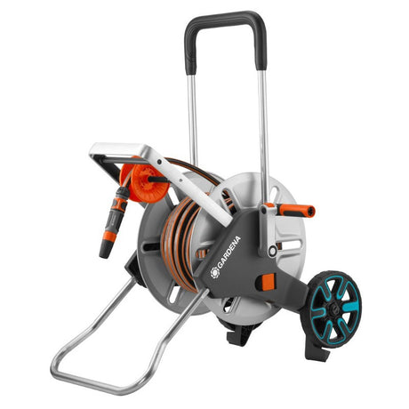 Productos Gardena Aquaroll m Easy juego de carro portamangueras metálico