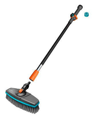 Set de lavado cleansystem productos Gardena con mango suave
