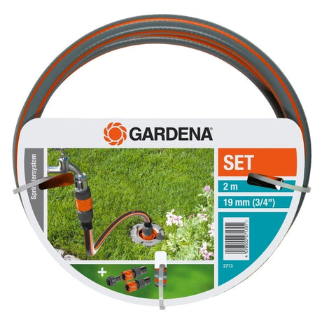 Pieza para grifo de conexión Gardena profi-system (gris naranja, 2713-20 | para tubería o sistema de rociadores)
