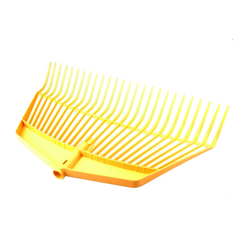 Mm eurotool productos rastrillo de hojas jumbo mm 60cm plástico amarillo suelto