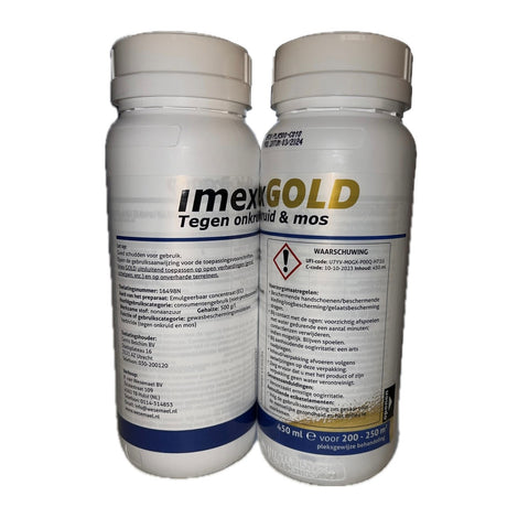 Productos imex gold contra malas hierbas y musgo 450ml