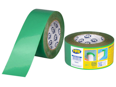 Productos hpx cinta flexible hermética isoseal verde 60 mm x 25 m