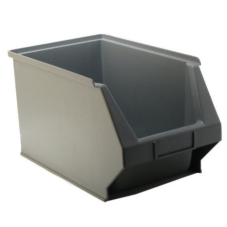 Caja apilable de plástico Abi Products gris 336 x 200 x 150 mm