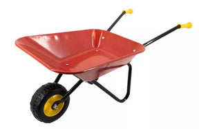 MM Products carretilla infantil contenedor metálico rojo