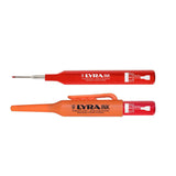 Marcador de marca Lyra Products Deep Marker rojo.