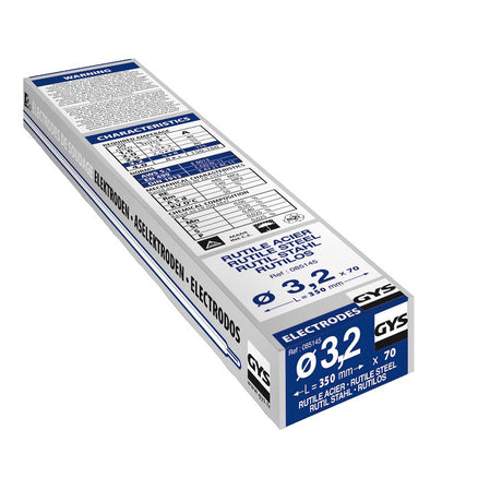 Productos Gys electrodo de soldadura 3 2mm 70uds