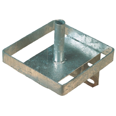 Productos soporte para piedra para lamer cuadrado galvanizado