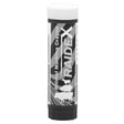 Marcador de productos Raidex blanco.