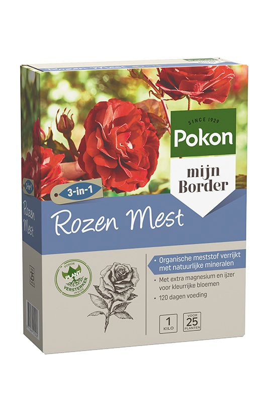 Productos Pokon fertilizante de rosas 1kg