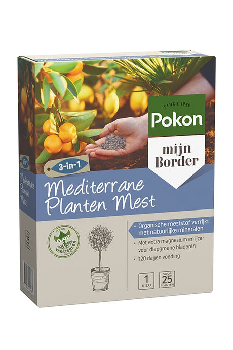 Productos pokon abono para plantas mediterráneas 1kg