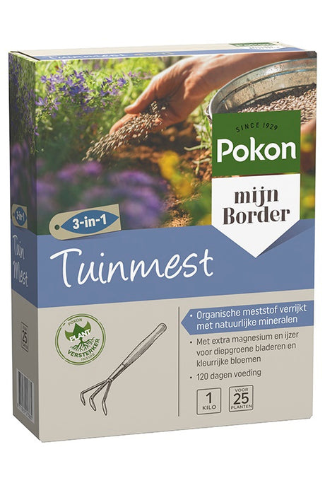 Productos Pokon fertilizante de jardín 1kg