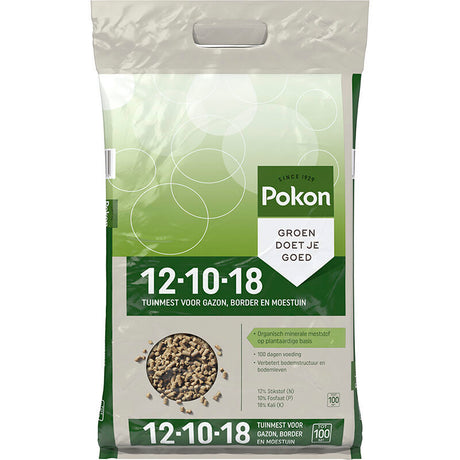 Pokon productos fertilizante de jardín 12 10 18 3 75kg orgánico mineral
