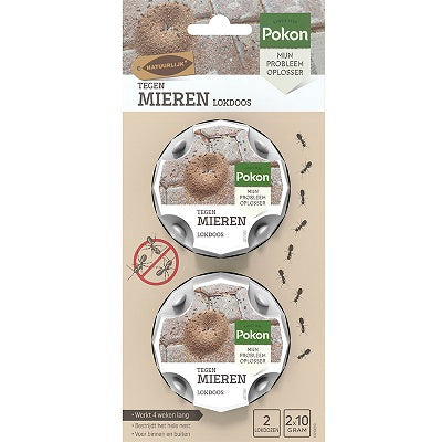 Productos pokon contra hormigas cebo caja 2uds