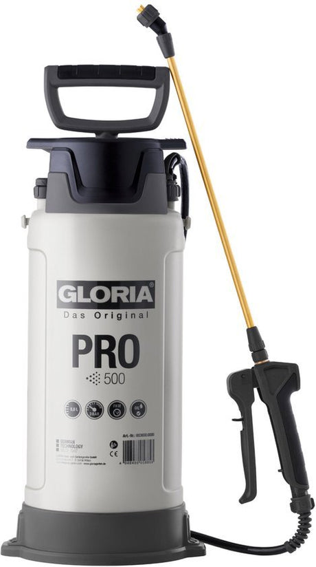 Gloria productos pulverizador a presión pro 500 knst 5 litros resistente al aceite