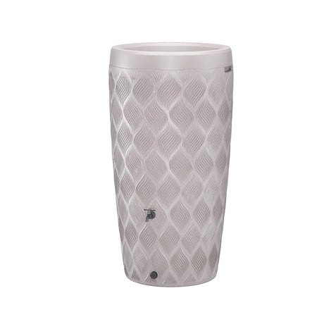 Productos barril de lluvia flow blanco 240l incl. plantador