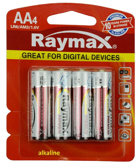 Productos raymax bateria penlite alcalina lr6 aa x4uds
