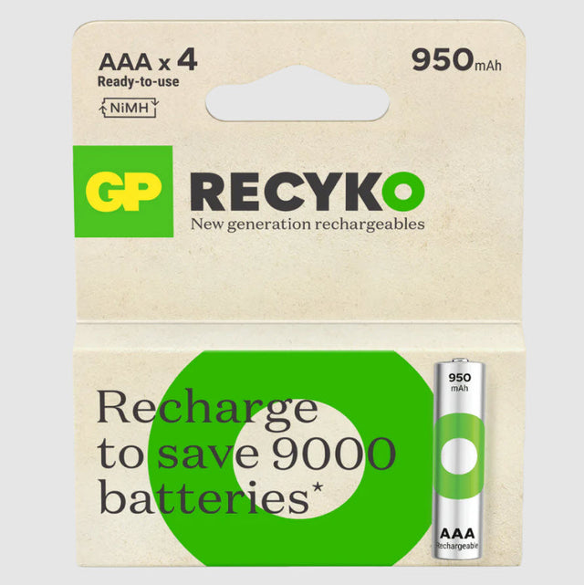 GP bateria recargable nimh aaa 950ma blister(4) - 3311422