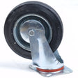 Rueda giratoria tarso mm 125 . negro