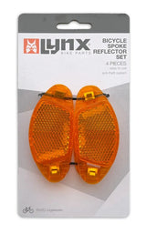 Bicycle Spaak Reflector 4 PC.