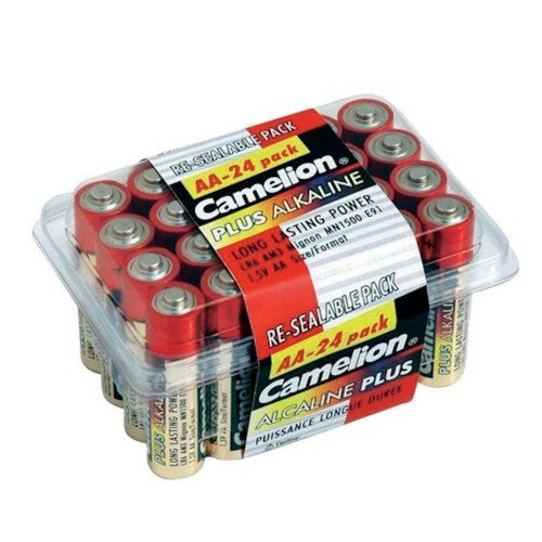 Pilas alcalinas Camelion AA por 24