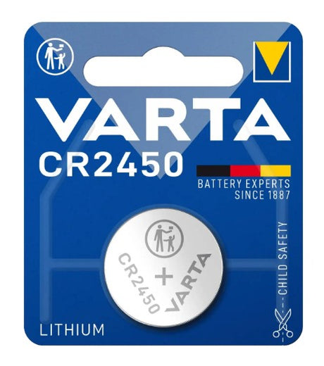 Pilas de botón varta litio cr2450 3v