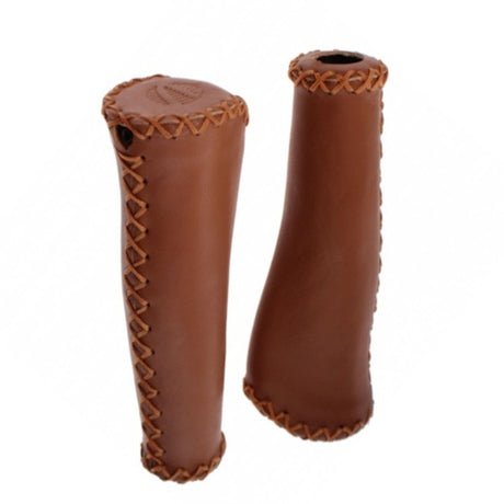 Bloqueo de la cadena de bicicletas Velo 127 mm de cuero marrón oscuro