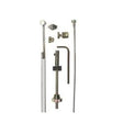 Elvedes kit de cables freno trasero extremo roscado plata 6269